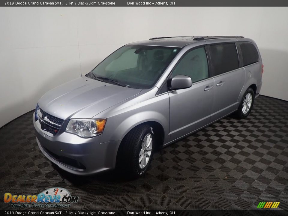 2019 Dodge Grand Caravan SXT Billet / Black/Light Graystone Photo #9