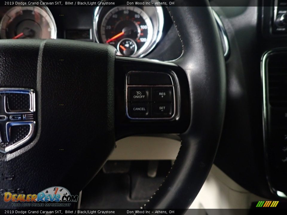 2019 Dodge Grand Caravan SXT Billet / Black/Light Graystone Photo #31