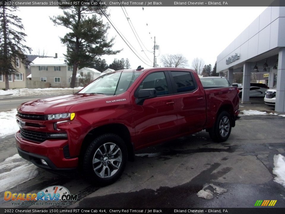 2022 Chevrolet Silverado 1500 Limited RST Crew Cab 4x4 Cherry Red Tintcoat / Jet Black Photo #9