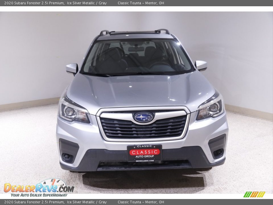 2020 Subaru Forester 2.5i Premium Ice Silver Metallic / Gray Photo #2