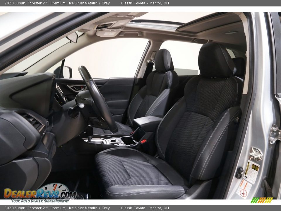 2020 Subaru Forester 2.5i Premium Ice Silver Metallic / Gray Photo #5