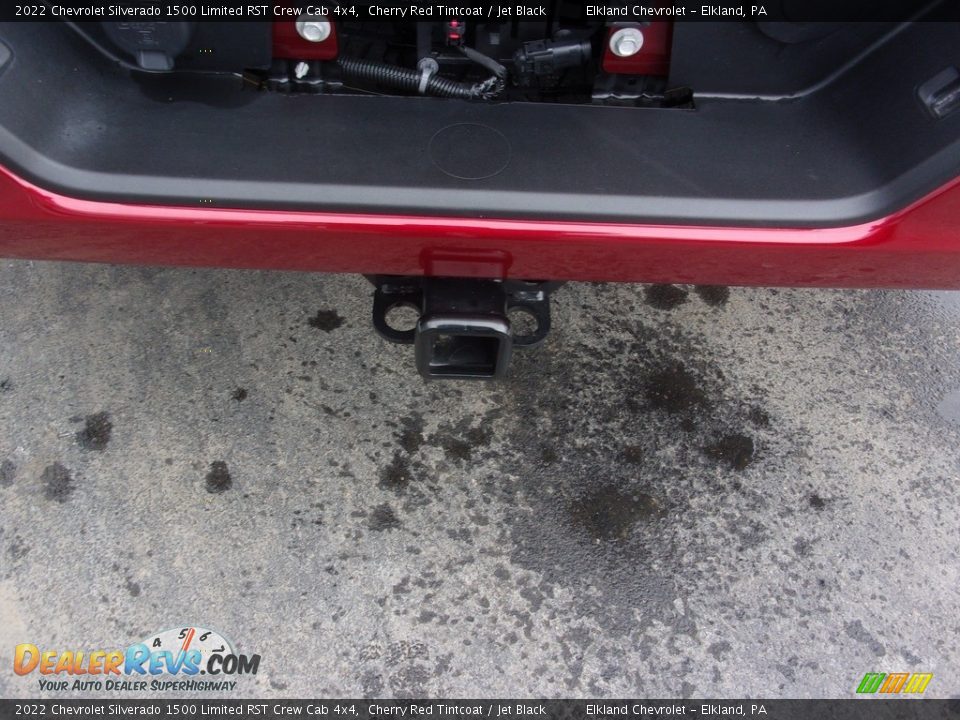 2022 Chevrolet Silverado 1500 Limited RST Crew Cab 4x4 Cherry Red Tintcoat / Jet Black Photo #12