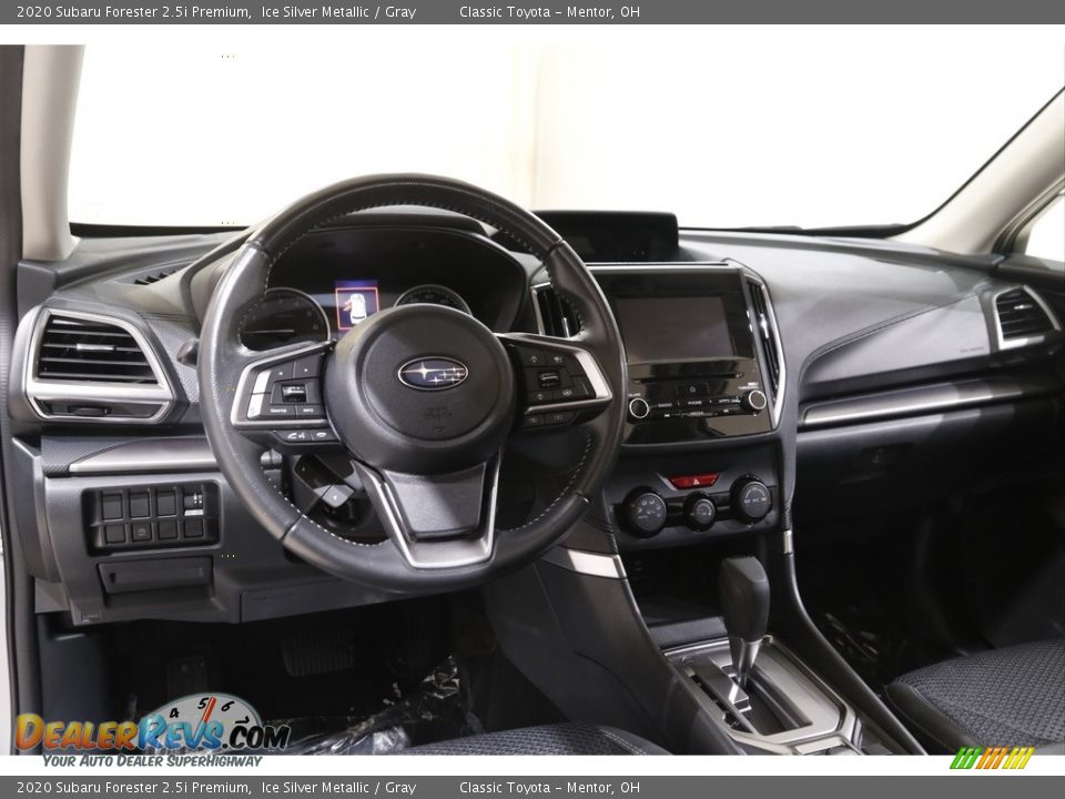 2020 Subaru Forester 2.5i Premium Ice Silver Metallic / Gray Photo #6