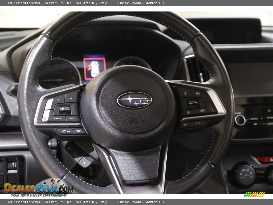 2020 Subaru Forester 2.5i Premium Ice Silver Metallic / Gray Photo #7