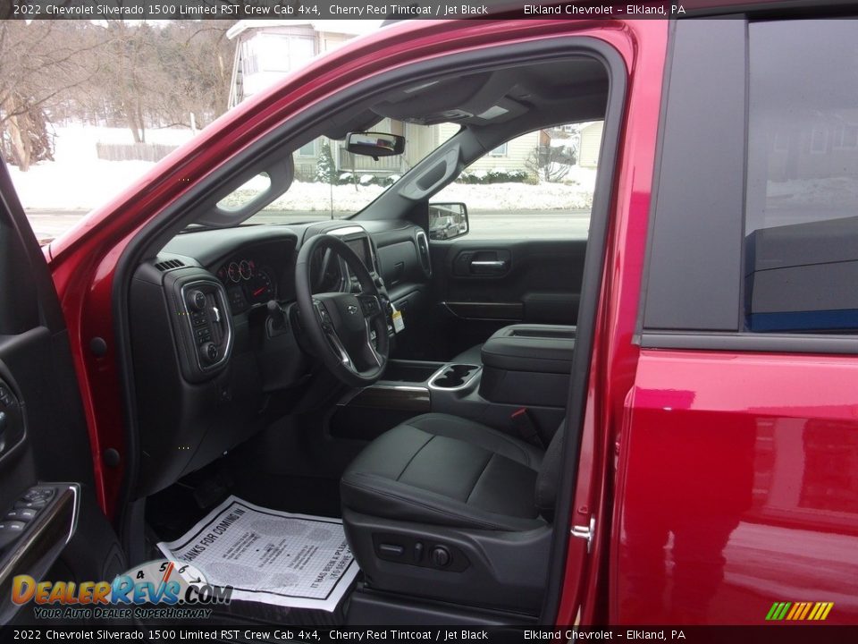 2022 Chevrolet Silverado 1500 Limited RST Crew Cab 4x4 Cherry Red Tintcoat / Jet Black Photo #15