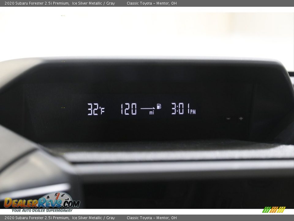 2020 Subaru Forester 2.5i Premium Ice Silver Metallic / Gray Photo #10