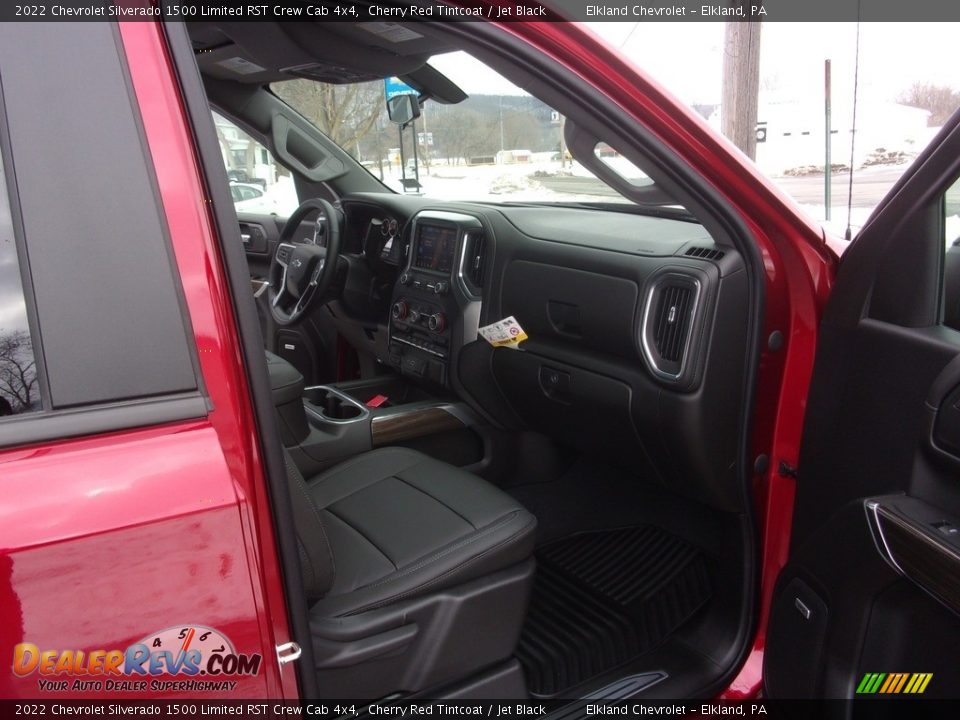2022 Chevrolet Silverado 1500 Limited RST Crew Cab 4x4 Cherry Red Tintcoat / Jet Black Photo #19