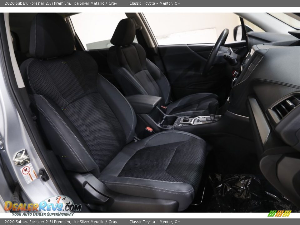 2020 Subaru Forester 2.5i Premium Ice Silver Metallic / Gray Photo #16