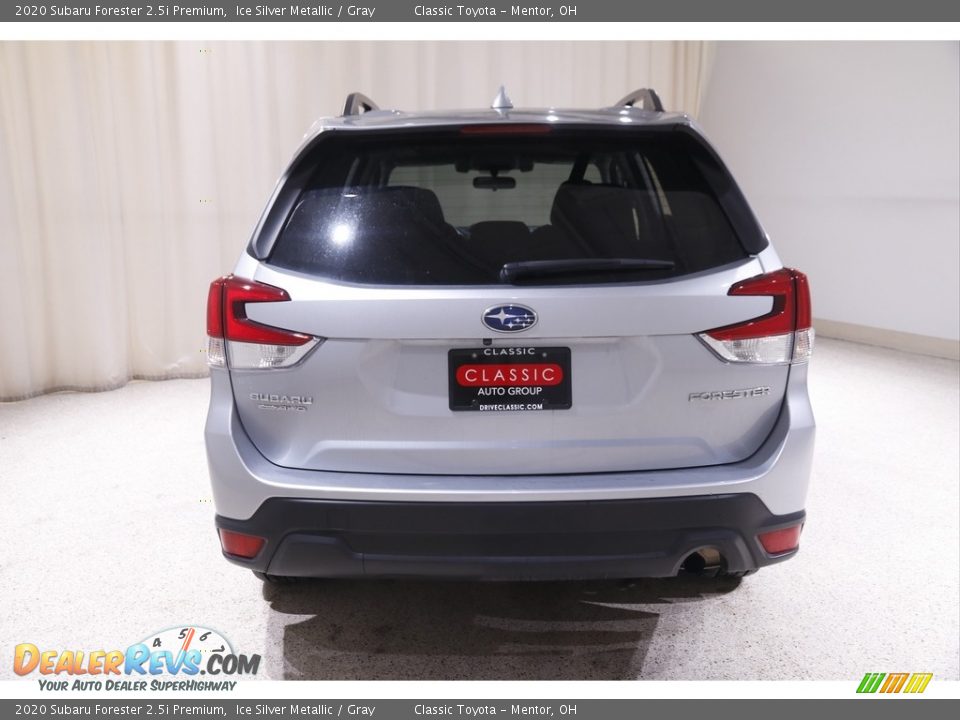 2020 Subaru Forester 2.5i Premium Ice Silver Metallic / Gray Photo #19