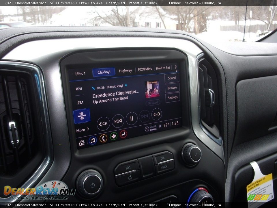 2022 Chevrolet Silverado 1500 Limited RST Crew Cab 4x4 Cherry Red Tintcoat / Jet Black Photo #29