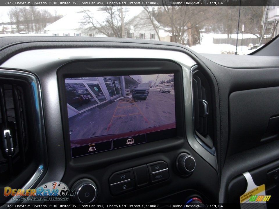 2022 Chevrolet Silverado 1500 Limited RST Crew Cab 4x4 Cherry Red Tintcoat / Jet Black Photo #31