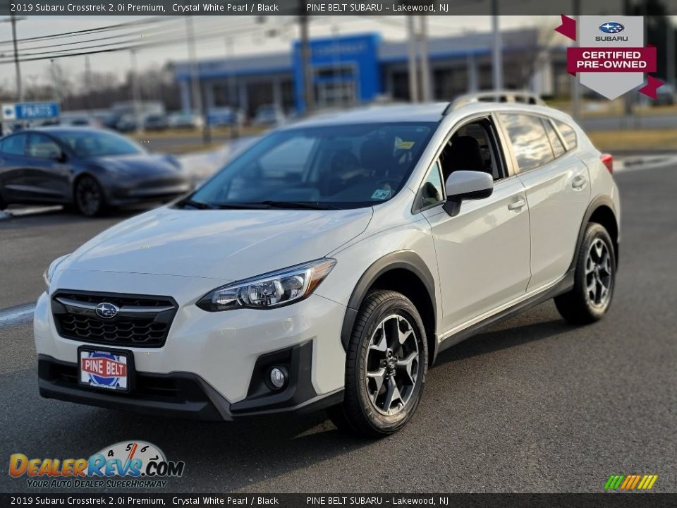 2019 Subaru Crosstrek 2.0i Premium Crystal White Pearl / Black Photo #1