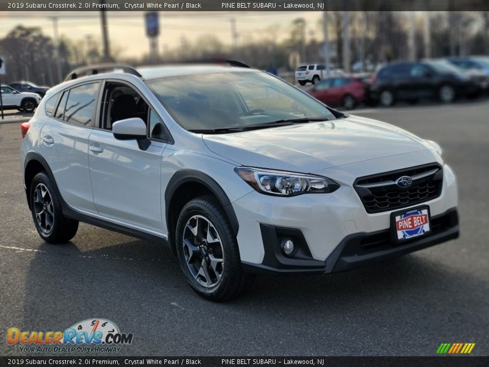 2019 Subaru Crosstrek 2.0i Premium Crystal White Pearl / Black Photo #15