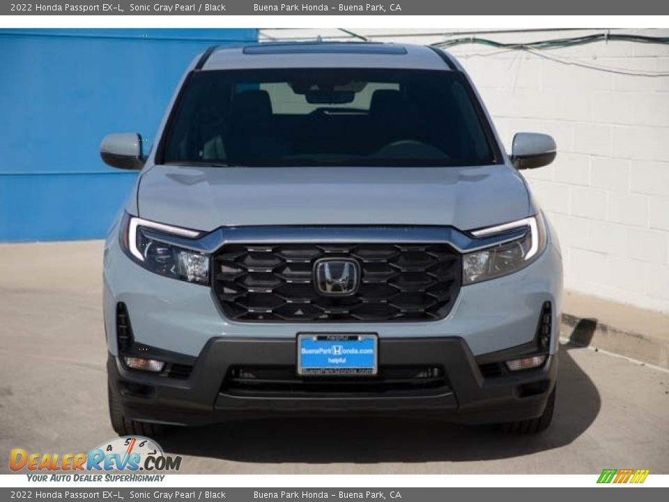 Sonic Gray Pearl 2022 Honda Passport EX-L Photo #3