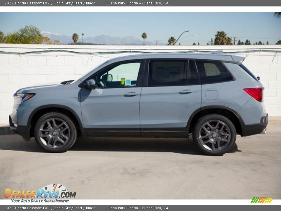 Sonic Gray Pearl 2022 Honda Passport EX-L Photo #4