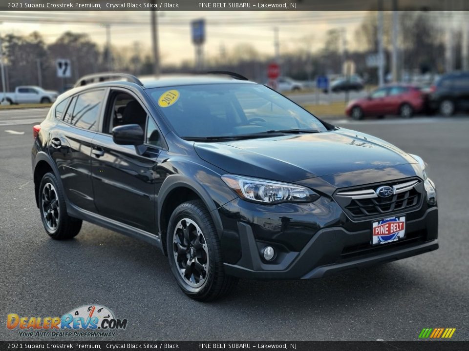 2021 Subaru Crosstrek Premium Crystal Black Silica / Black Photo #13