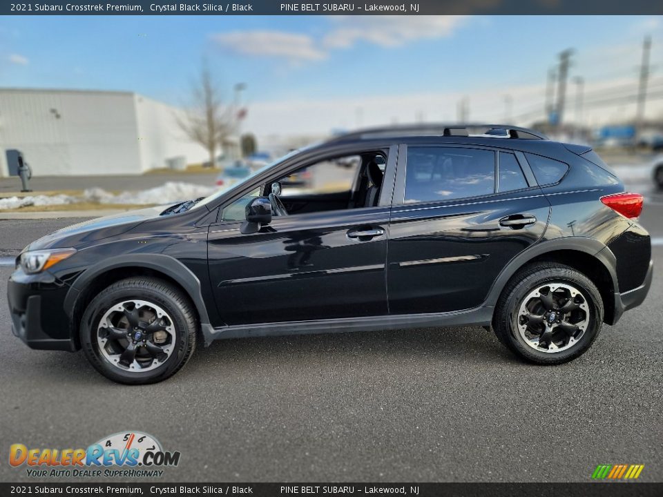 2021 Subaru Crosstrek Premium Crystal Black Silica / Black Photo #16