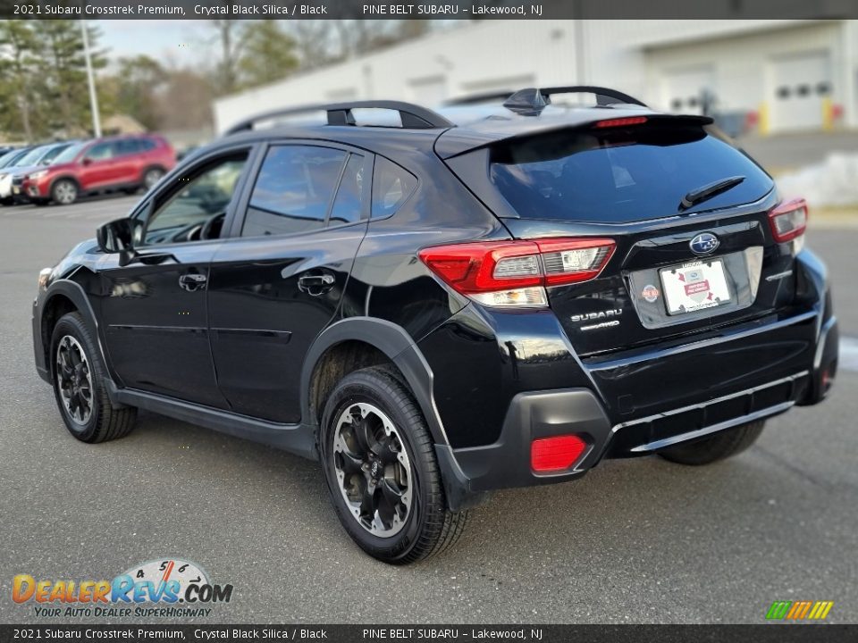 2021 Subaru Crosstrek Premium Crystal Black Silica / Black Photo #18