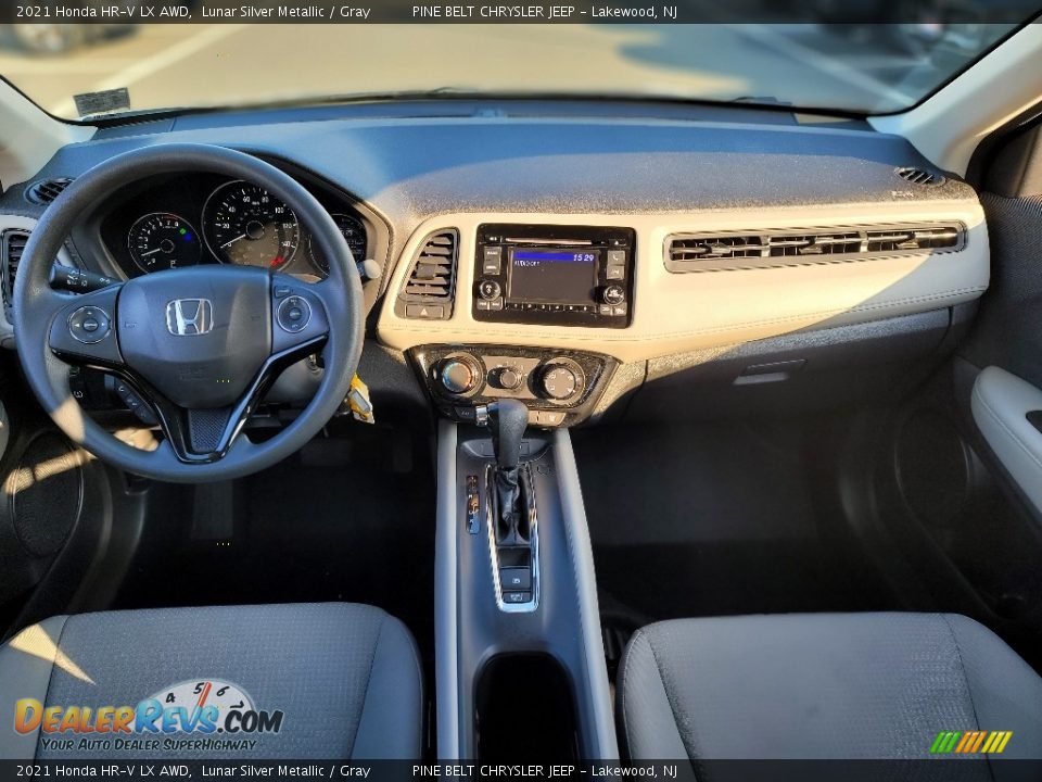 Dashboard of 2021 Honda HR-V LX AWD Photo #6