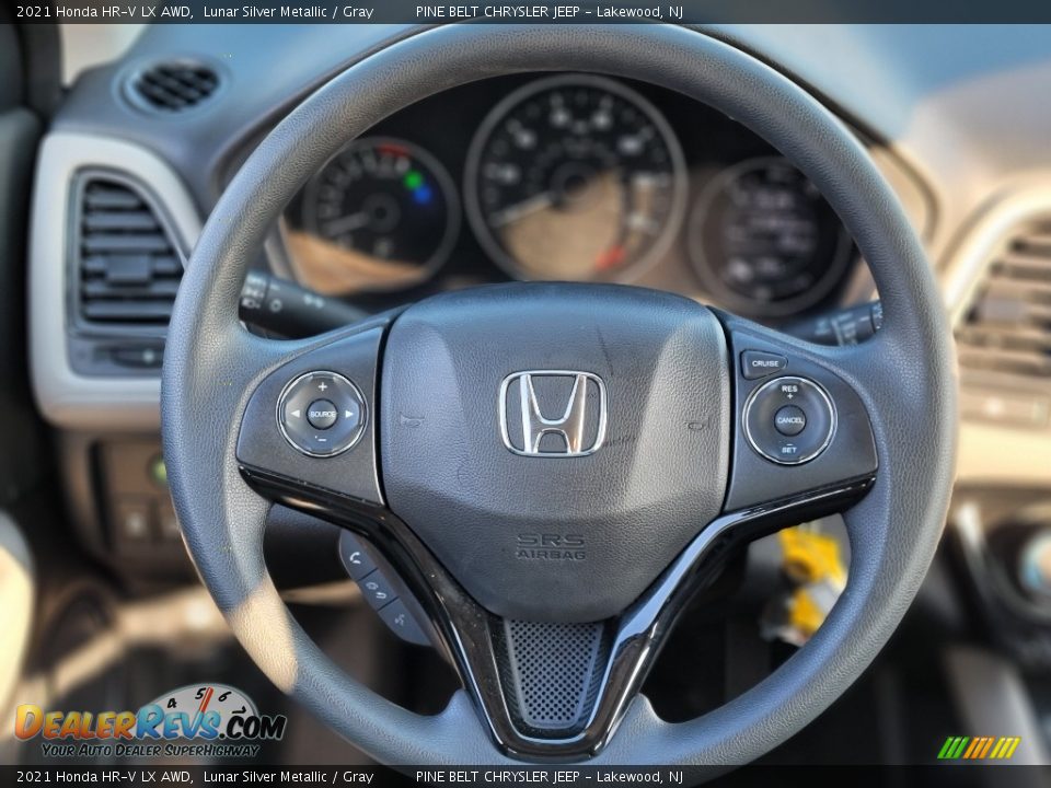 2021 Honda HR-V LX AWD Steering Wheel Photo #9
