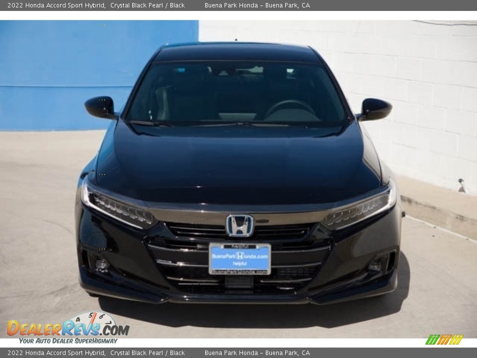 2022 Honda Accord Sport Hybrid Crystal Black Pearl / Black Photo #3