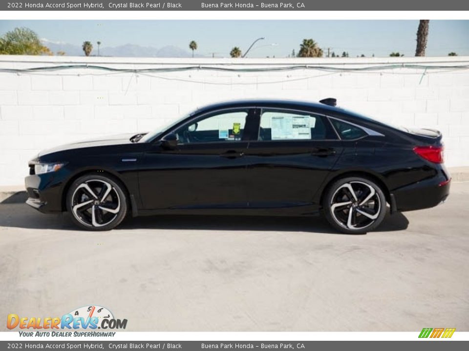 Crystal Black Pearl 2022 Honda Accord Sport Hybrid Photo #4