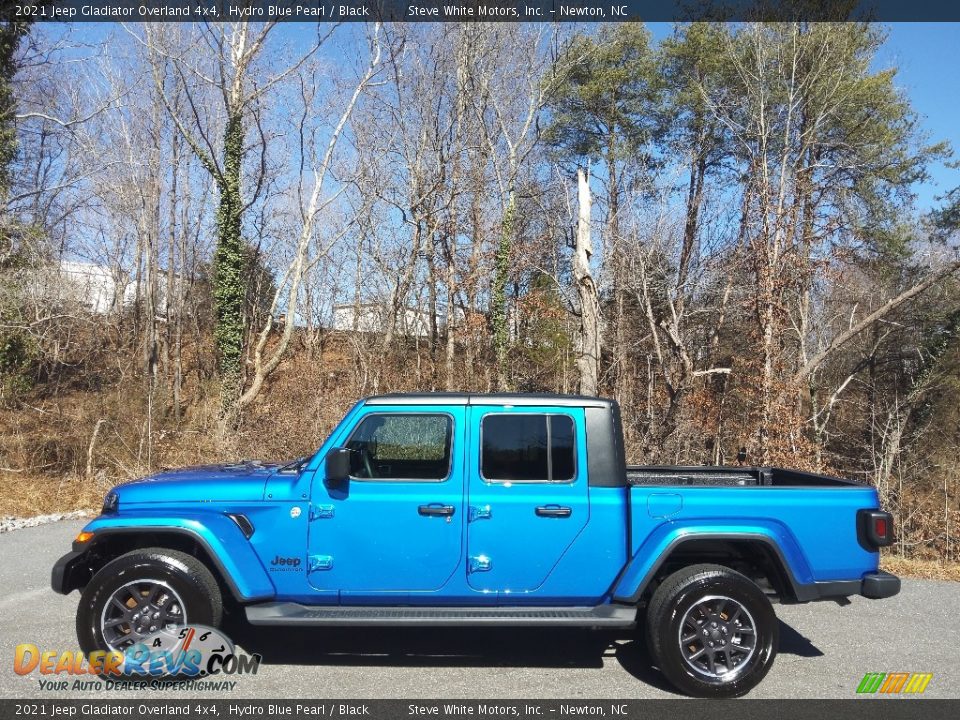 Hydro Blue Pearl 2021 Jeep Gladiator Overland 4x4 Photo #1