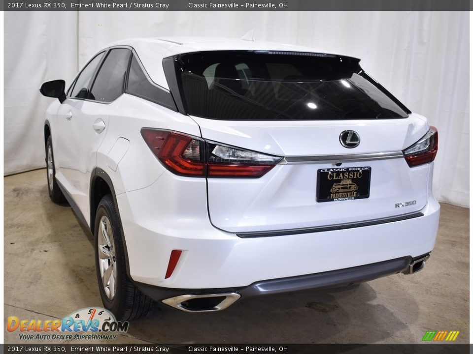 2017 Lexus RX 350 Eminent White Pearl / Stratus Gray Photo #3