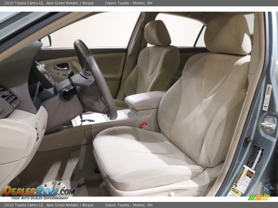 2010 Toyota Camry LE Aloe Green Metallic / Bisque Photo #5
