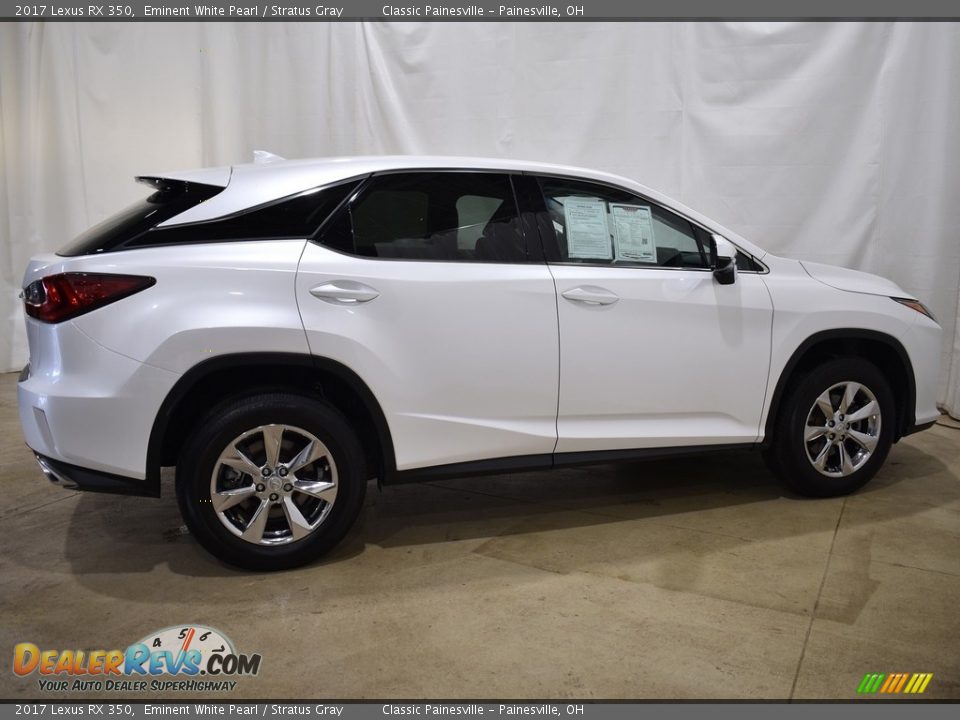 2017 Lexus RX 350 Eminent White Pearl / Stratus Gray Photo #6