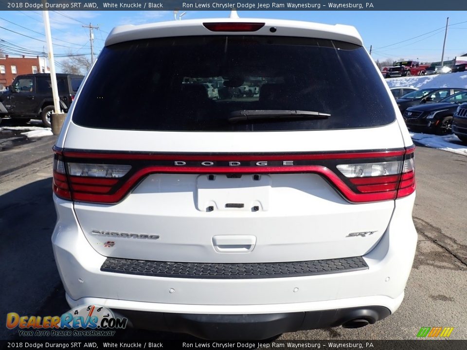 2018 Dodge Durango SRT AWD White Knuckle / Black Photo #4