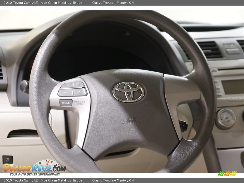2010 Toyota Camry LE Aloe Green Metallic / Bisque Photo #7