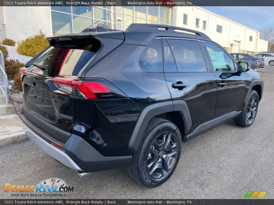 Midnight Black Metallic 2022 Toyota RAV4 Adventure AWD Photo #9