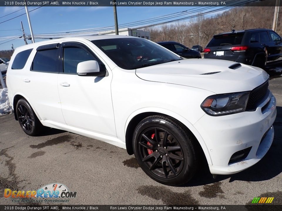 2018 Dodge Durango SRT AWD White Knuckle / Black Photo #8