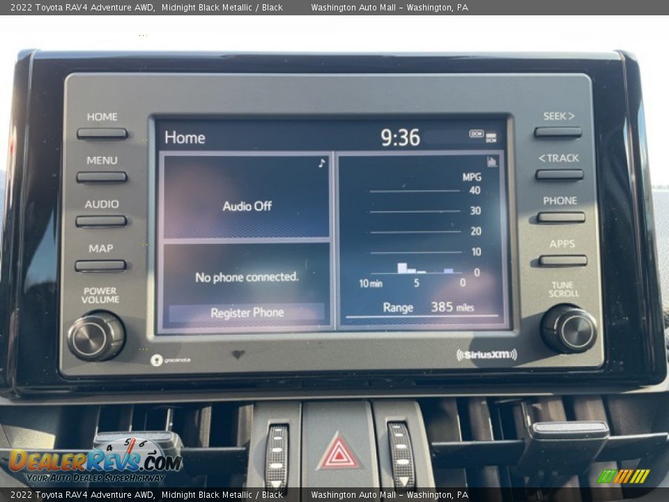 Controls of 2022 Toyota RAV4 Adventure AWD Photo #13