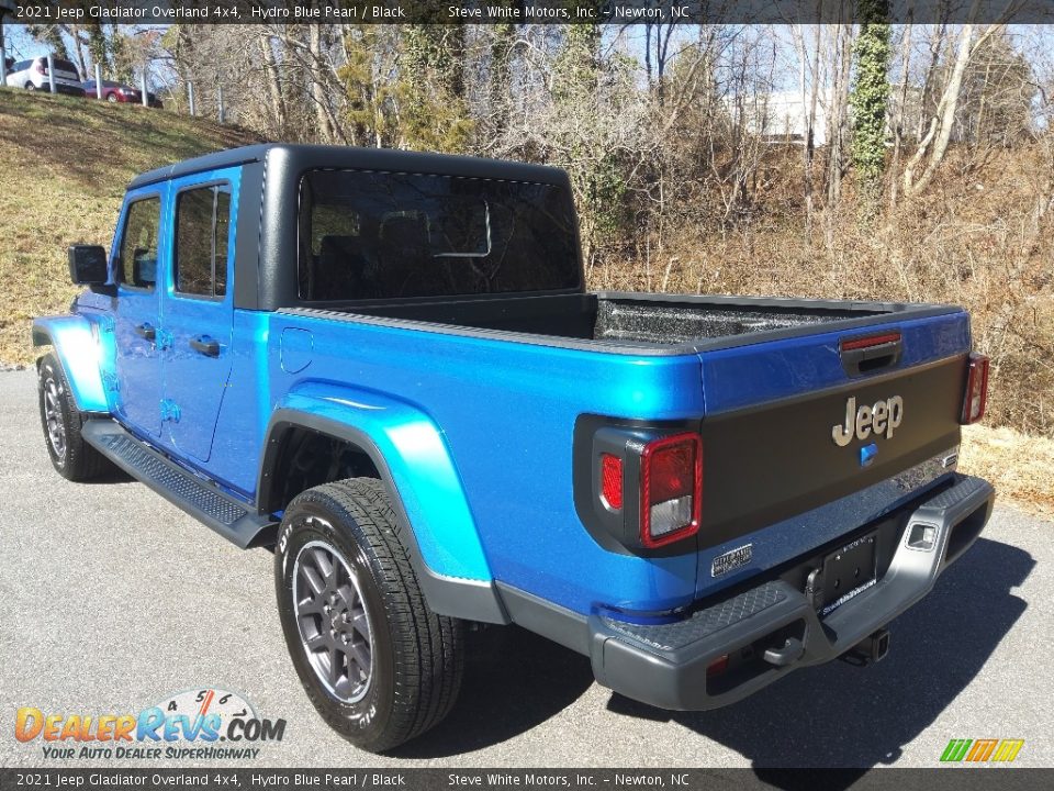 2021 Jeep Gladiator Overland 4x4 Hydro Blue Pearl / Black Photo #11