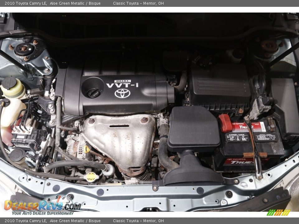2010 Toyota Camry LE Aloe Green Metallic / Bisque Photo #17