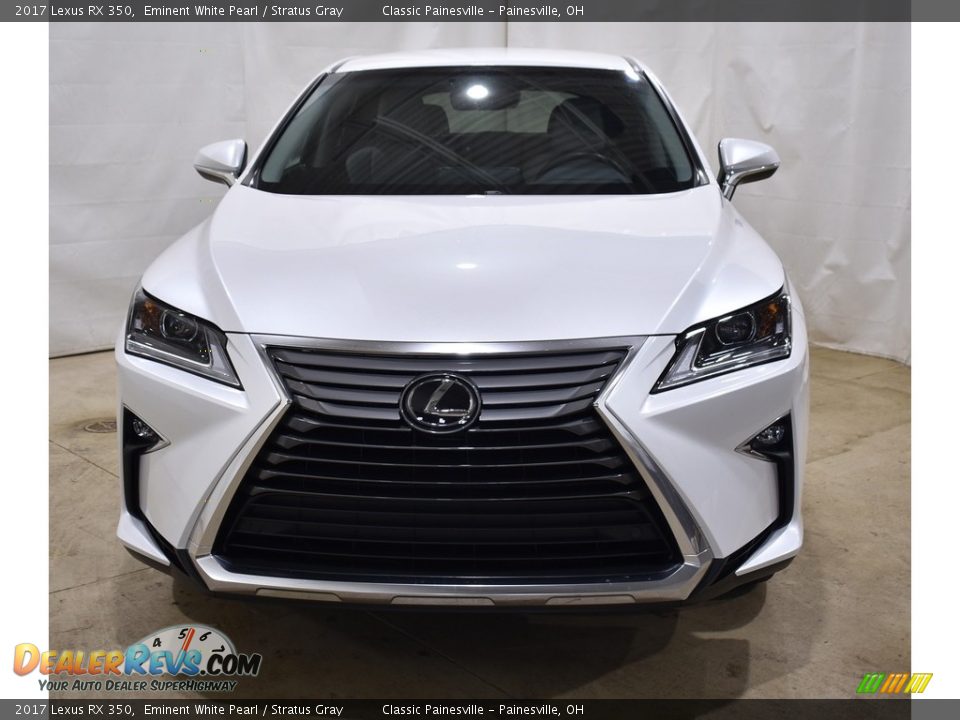 2017 Lexus RX 350 Eminent White Pearl / Stratus Gray Photo #20