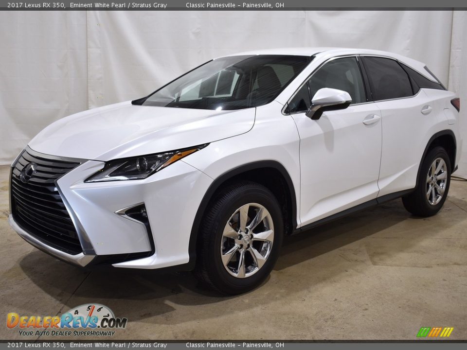 2017 Lexus RX 350 Eminent White Pearl / Stratus Gray Photo #21