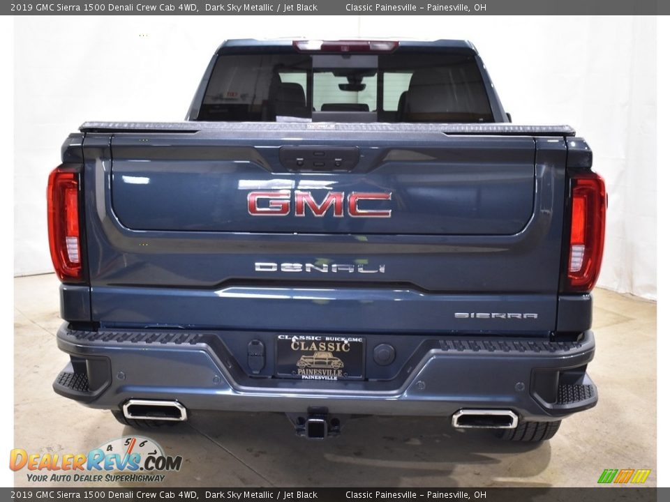 2019 GMC Sierra 1500 Denali Crew Cab 4WD Dark Sky Metallic / Jet Black Photo #3