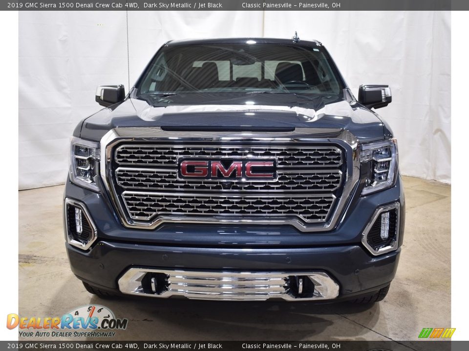 2019 GMC Sierra 1500 Denali Crew Cab 4WD Dark Sky Metallic / Jet Black Photo #6