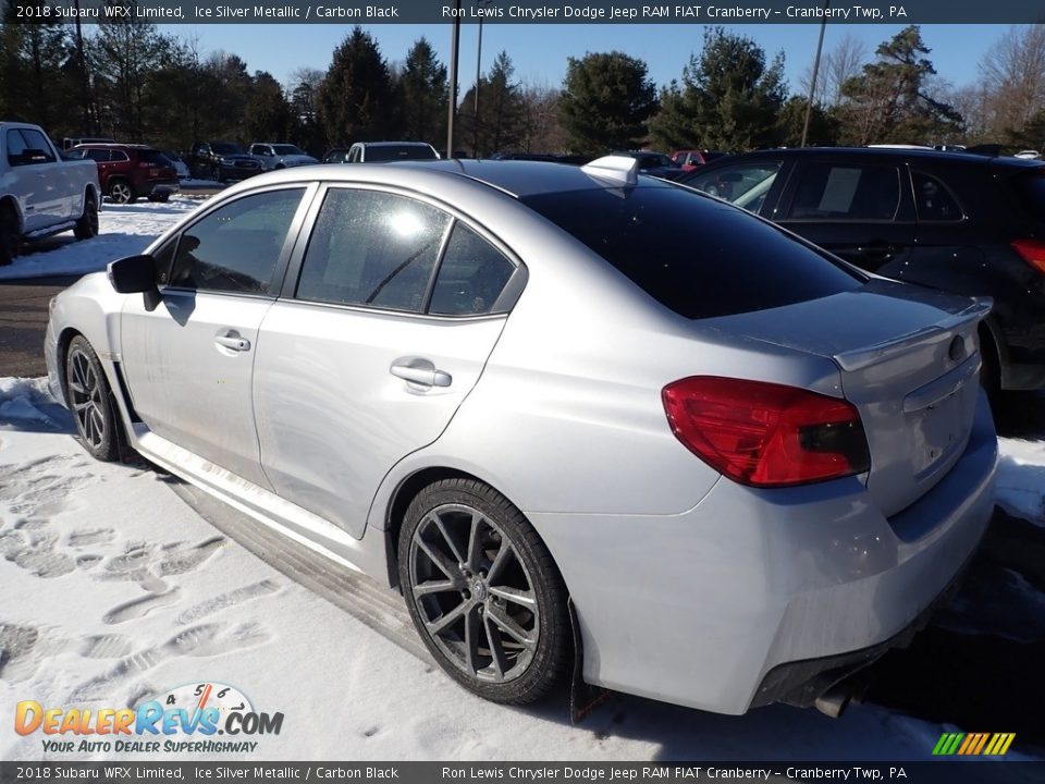 2018 Subaru WRX Limited Ice Silver Metallic / Carbon Black Photo #3