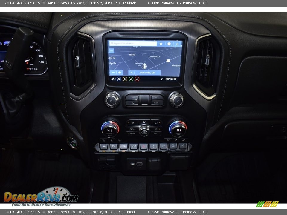 2019 GMC Sierra 1500 Denali Crew Cab 4WD Dark Sky Metallic / Jet Black Photo #18