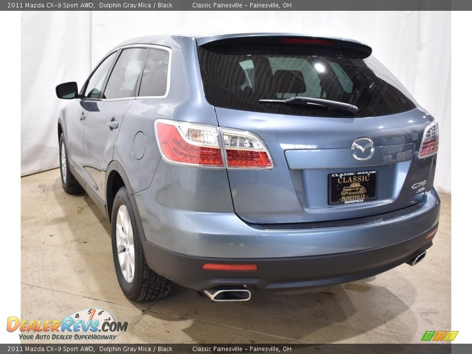 2011 Mazda CX-9 Sport AWD Dolphin Gray Mica / Black Photo #3