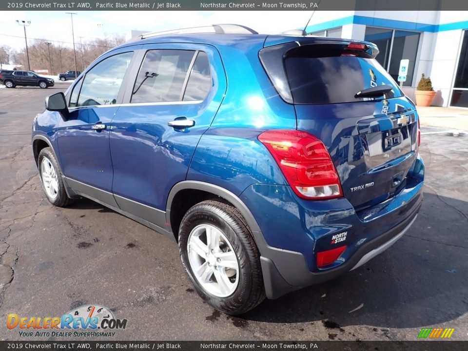 2019 Chevrolet Trax LT AWD Pacific Blue Metallic / Jet Black Photo #4