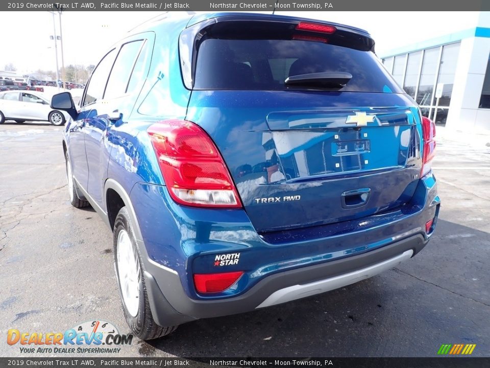 2019 Chevrolet Trax LT AWD Pacific Blue Metallic / Jet Black Photo #5