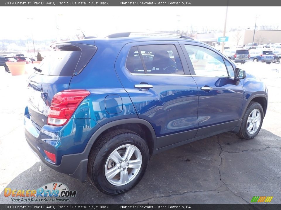 2019 Chevrolet Trax LT AWD Pacific Blue Metallic / Jet Black Photo #9