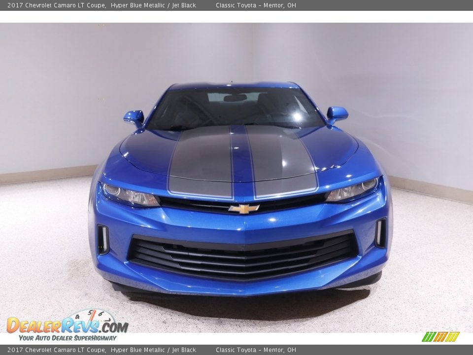 2017 Chevrolet Camaro LT Coupe Hyper Blue Metallic / Jet Black Photo #2