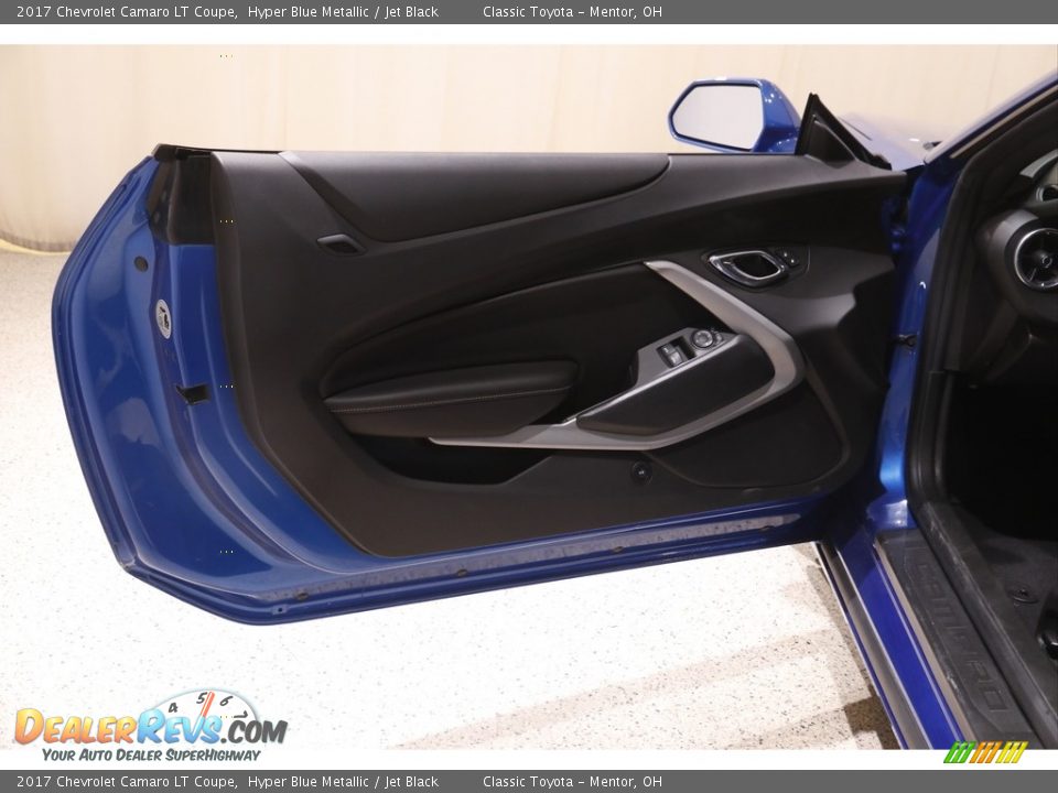 2017 Chevrolet Camaro LT Coupe Hyper Blue Metallic / Jet Black Photo #4