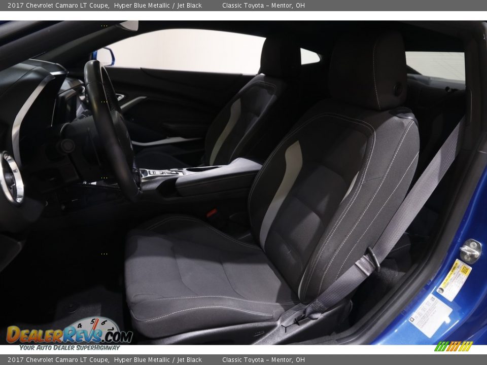 2017 Chevrolet Camaro LT Coupe Hyper Blue Metallic / Jet Black Photo #5